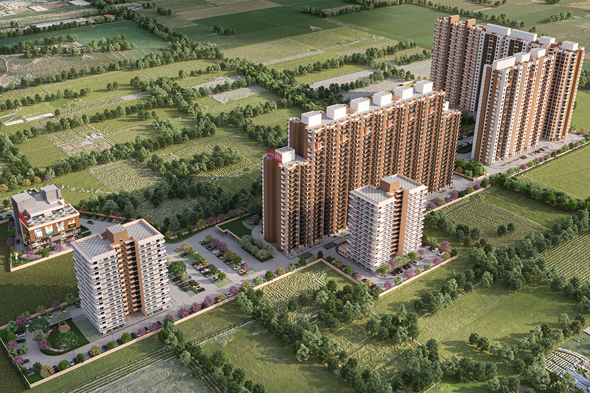 Advitya Heights Flats in Faridabad