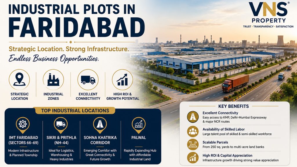 industrial plots in faridabad
