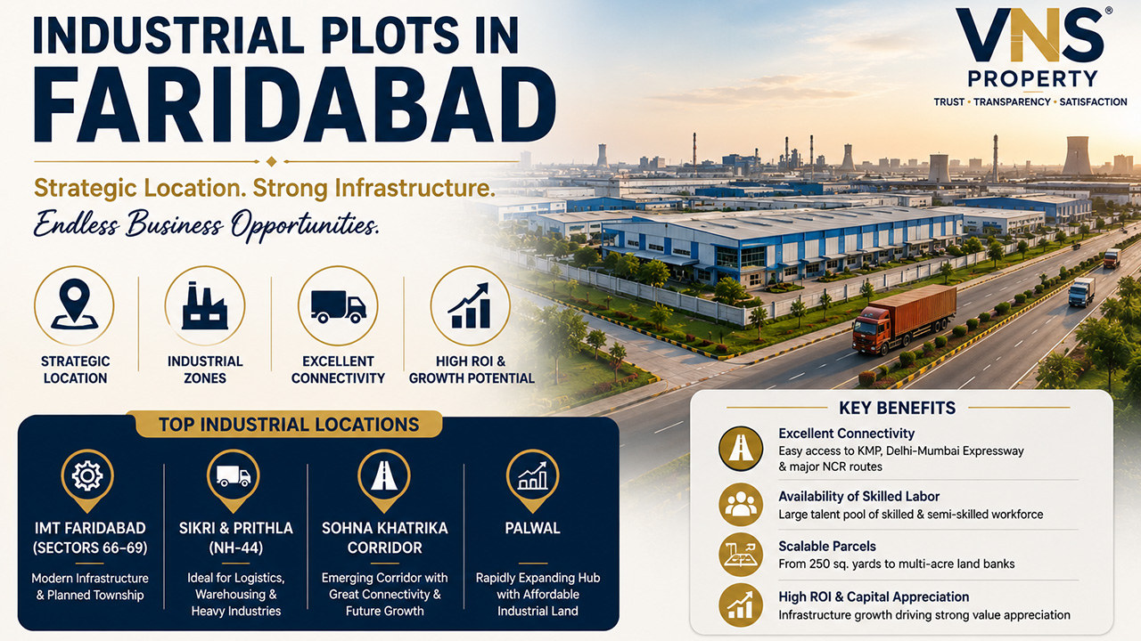 industrial plots in faridabad