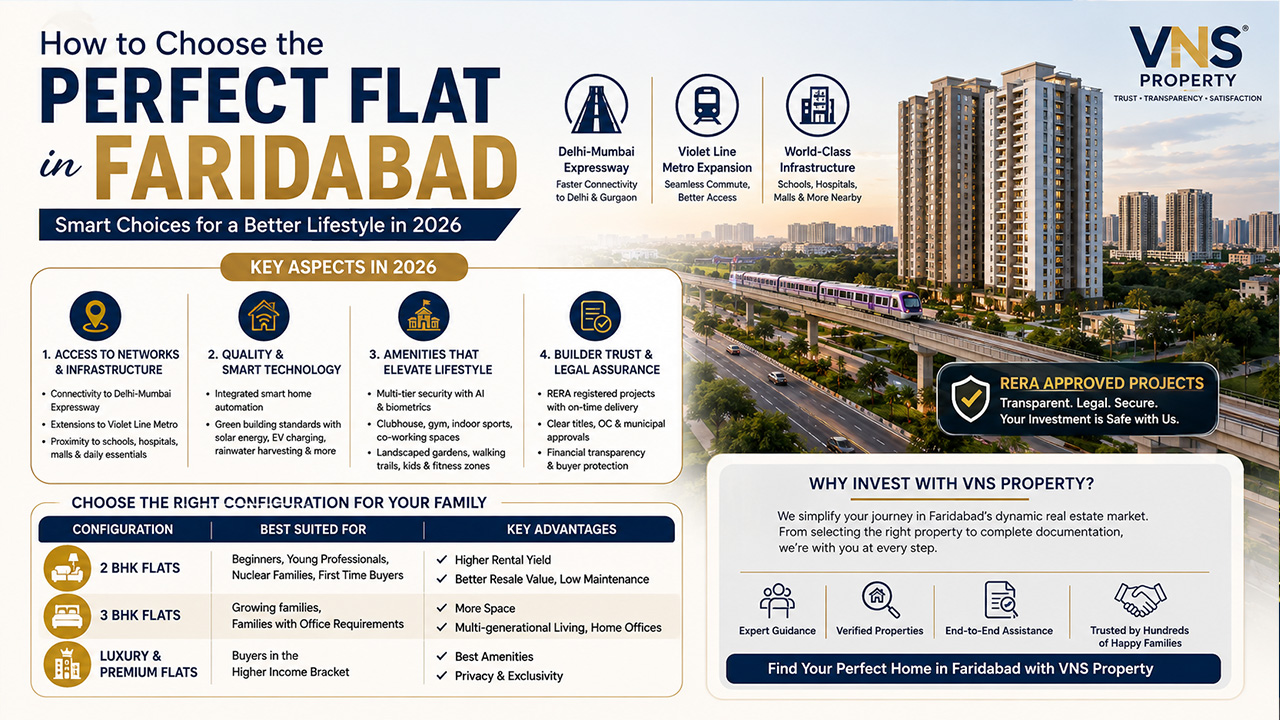 rera approved flats in faridabad